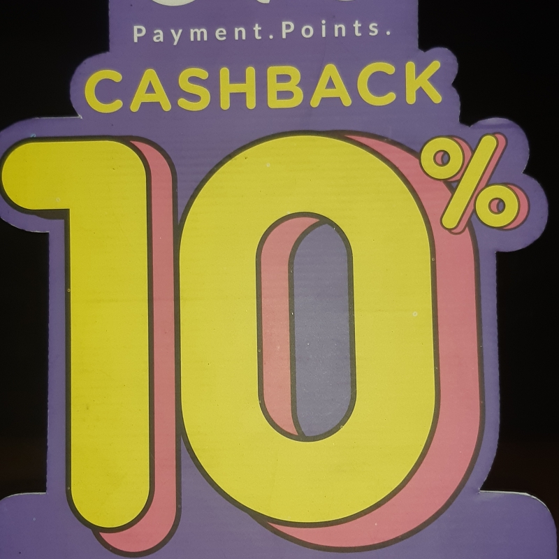 Promo OVO Cash Back 10%