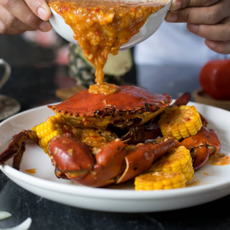 Kepiting Saos Chilli Get Red