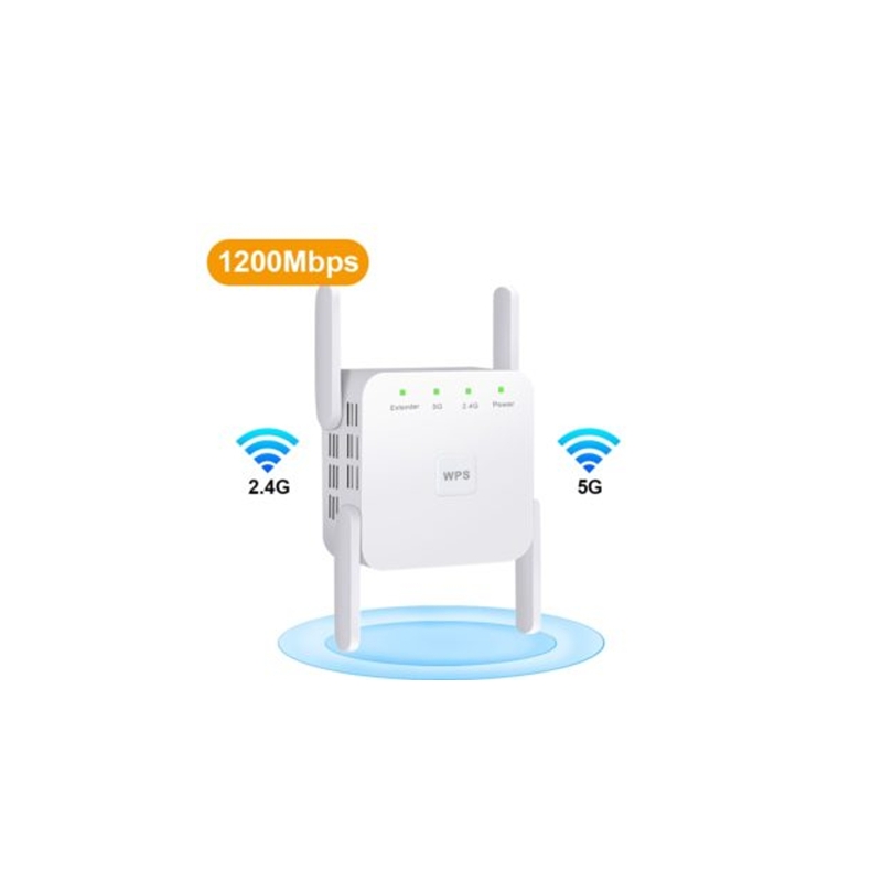 5Ghz WiFi Repeater Wireless Wifi Extender 1200Mbps Wi-Fi Amplifier 802.11N Long Range