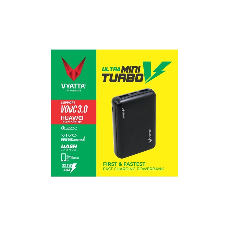 VYATTA MINI TURBO V VOOC 3.0 POWERBANK 22.5W