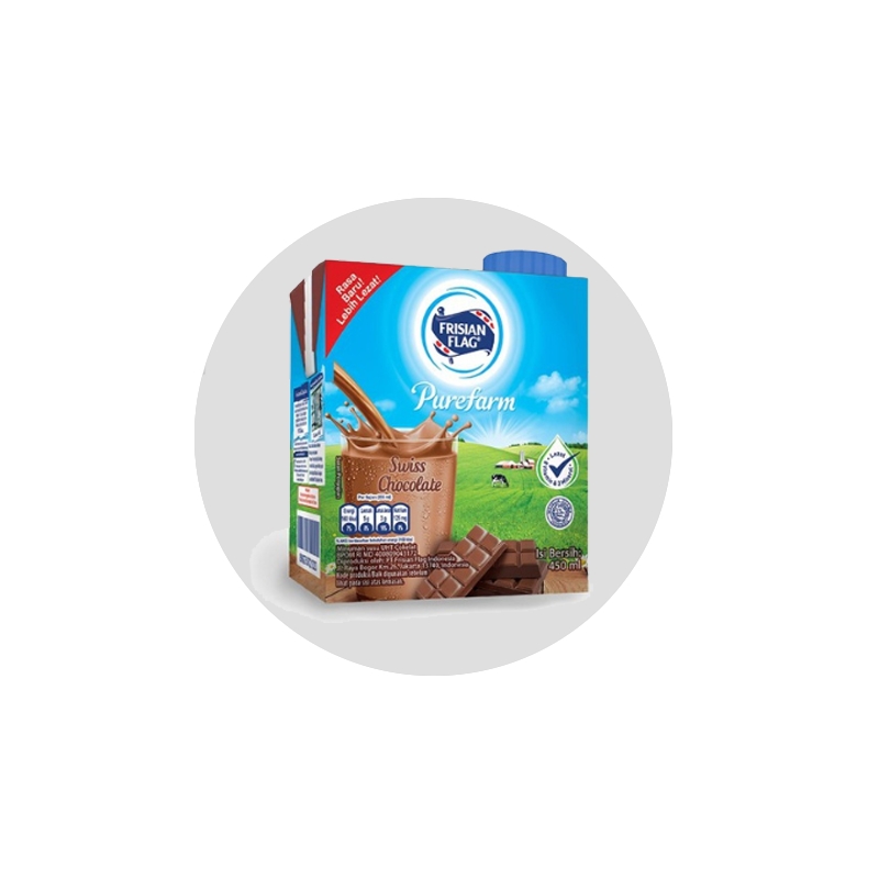 Frisian Flag UHT Chocolate 450 mL - NED Agustus 2020