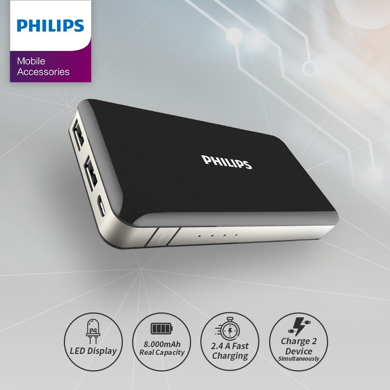 PHILIPS Mobile Power Bank DLP 6080