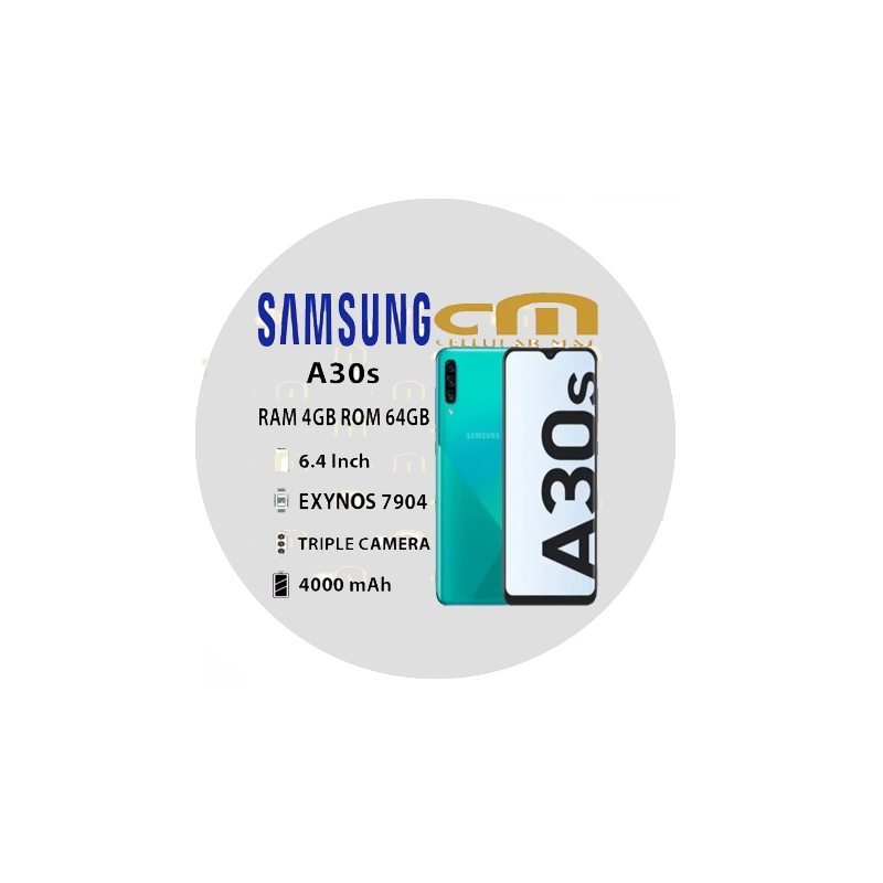 Samsung Galaxy A30s 4/64 RAM 4GB ROM 64GB GARANSI RESMI SEIN - Hijau