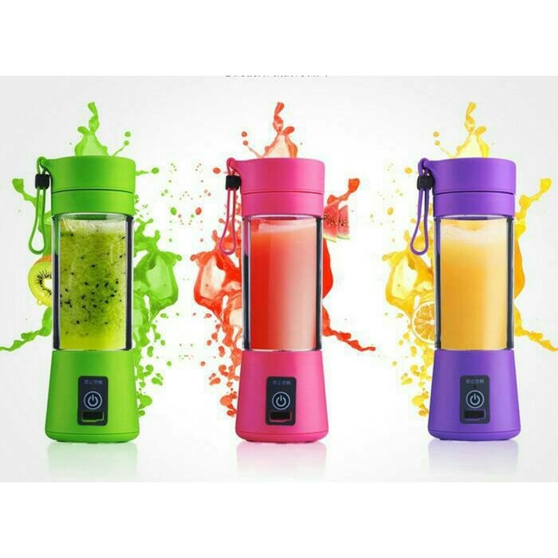 Blender Portable Rechargeable Juice cup Mini Alat pembuat Jus 4.6