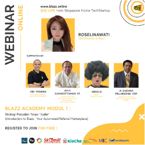 Registration For Blazz Technology For Good -- Jumat, 19 Nov 2021. Pukul 14.00 WIB	