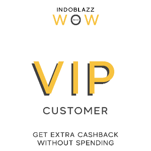 VIP CUSTOMER PROMO FREE CASHBACK