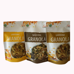 (PROMO GRANOLA CASHBACK UP TO 15%) Non Gluten Banana Powder Based