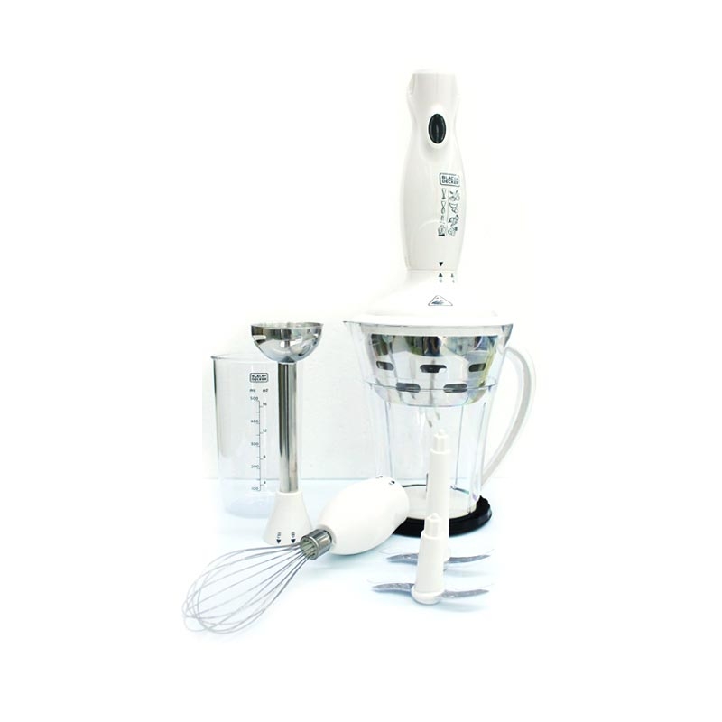 Black + Decker Blender SS with Ice Chopper 0.5L 500W (SB3240-B1)