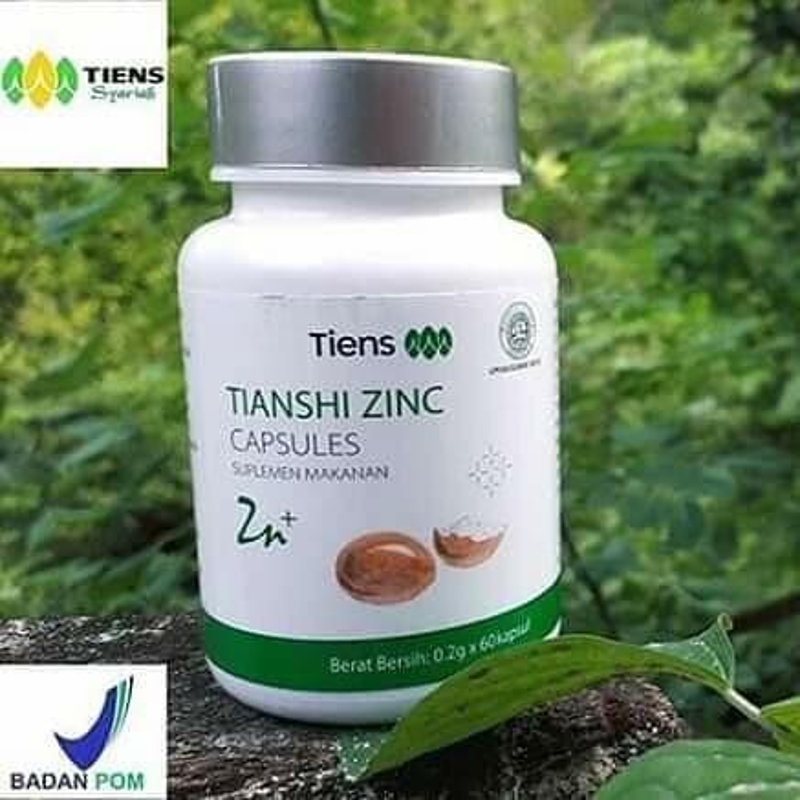 Tiens Zinc Capsules isi 10 kapsul - Suplemen penambah berat badan 