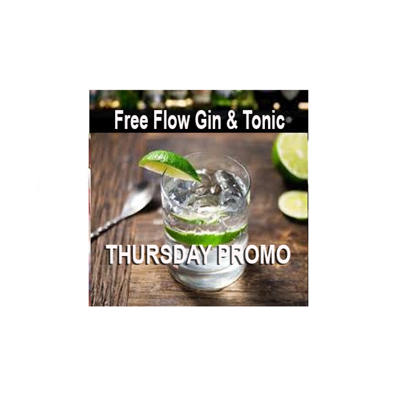 Thursday Free Flow Gin & Tonic
