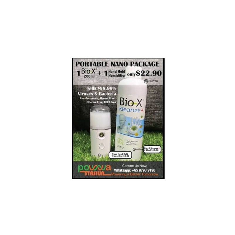 Nano Handheld Humidifier Package