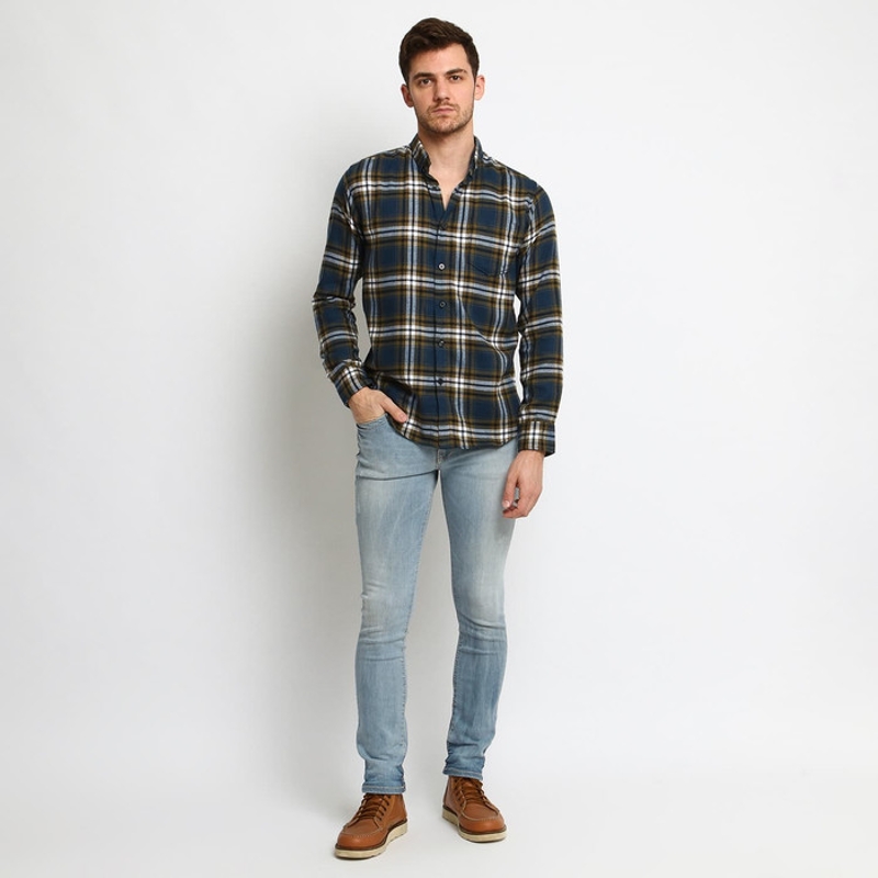 Kemeja Flanel Pria - Wilton Flannel Shirt