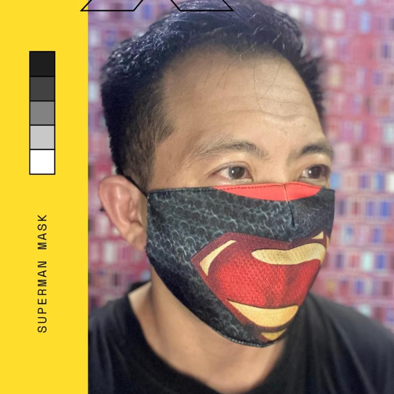 Superhero Washable Face Mask