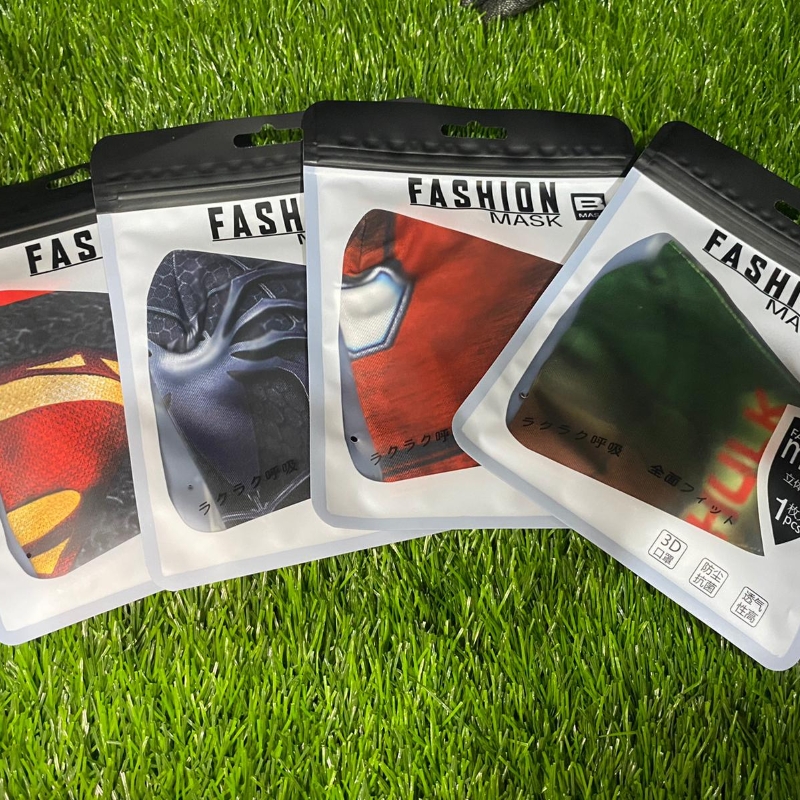 Superhero Washable Face Mask
