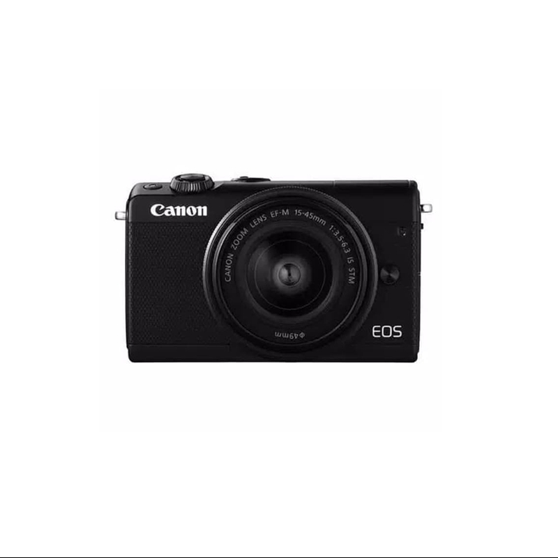 Canon Camera Mirrorless EOS M100 Black with EF-M15-45mm