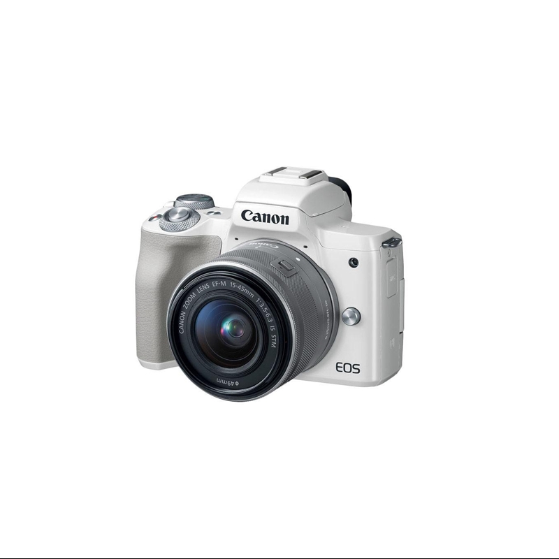Canon Mirrorless Camera EOS M50 Kit 15-45mm - White