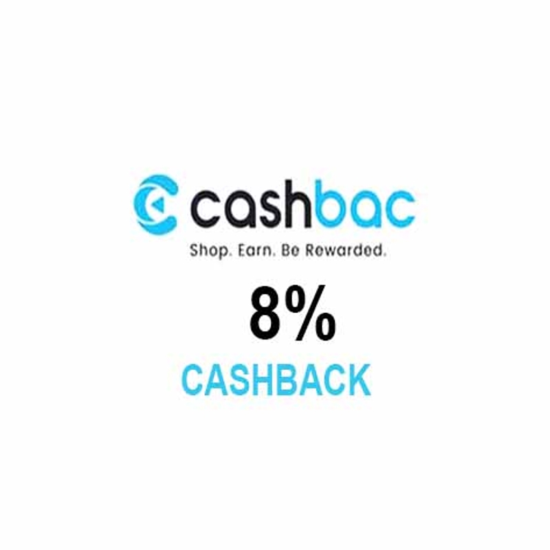 CASHBAC enjoys 8%