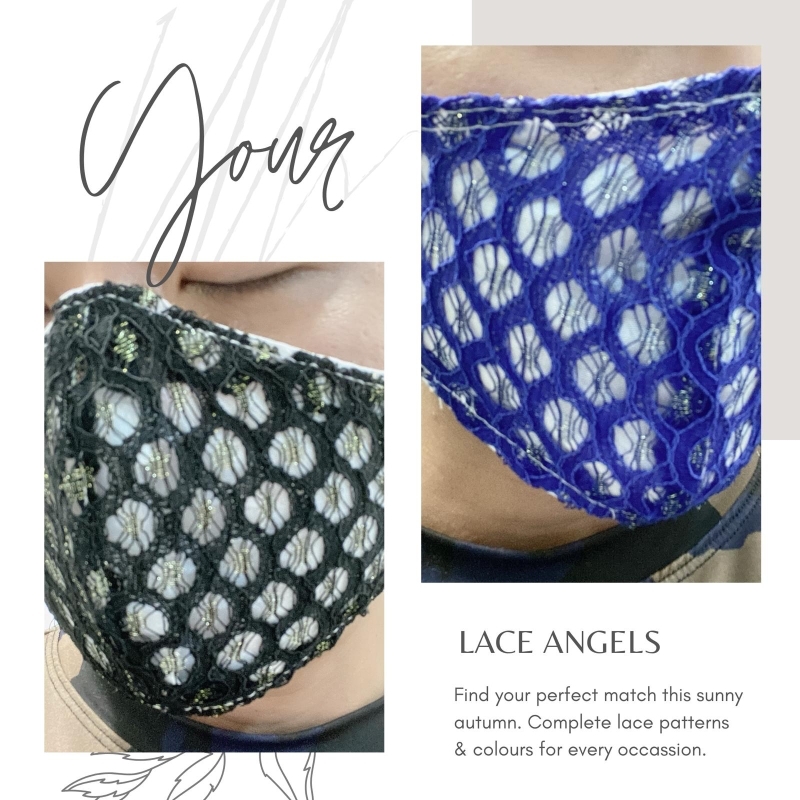 Lacey Angels Washable Facemask