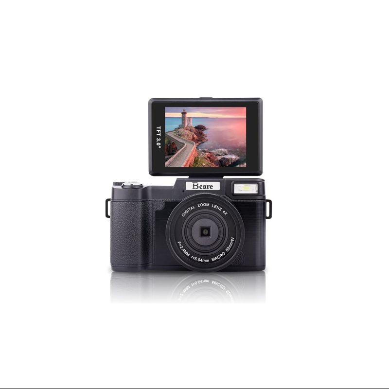Mirrorless Bcare Kamera 24Mp Full FHD Video 1080p Layar 3inch LCD anti UV - Mirrorless Kamera